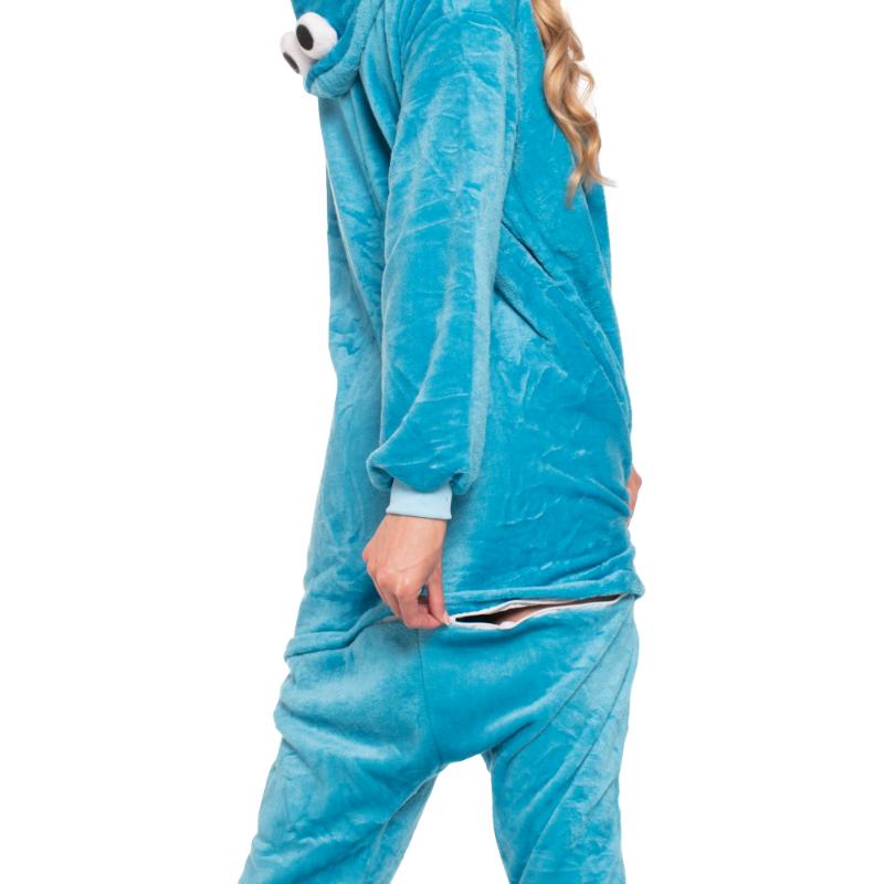 Piżama damska kostium kigurumi onesie strój ciasteczkowy potwór 145-155 s