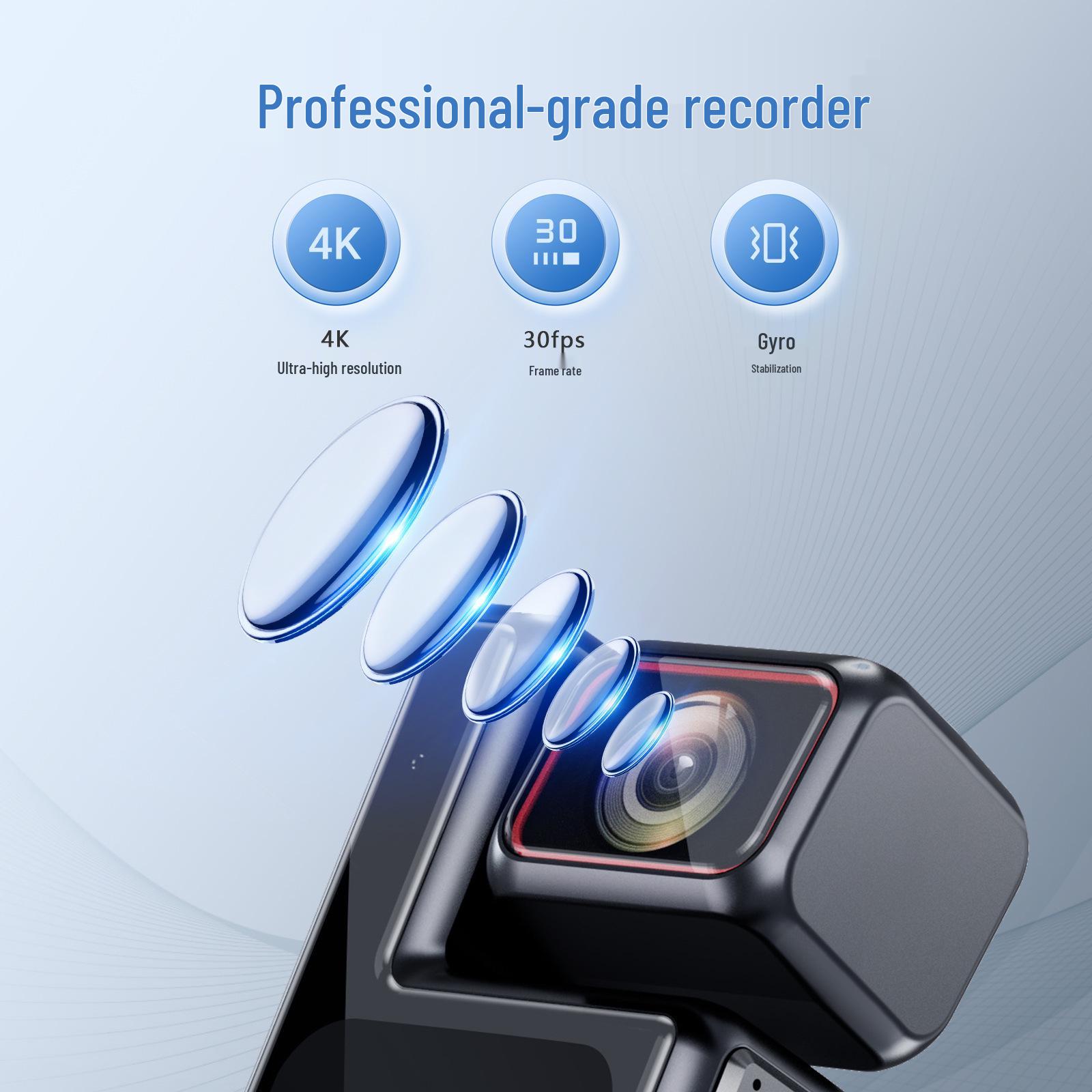 

4K Ultra HD Waterproof Action Camera with Gyro Stabilization, Rotating Lens, WIFI, and Touchscreen
