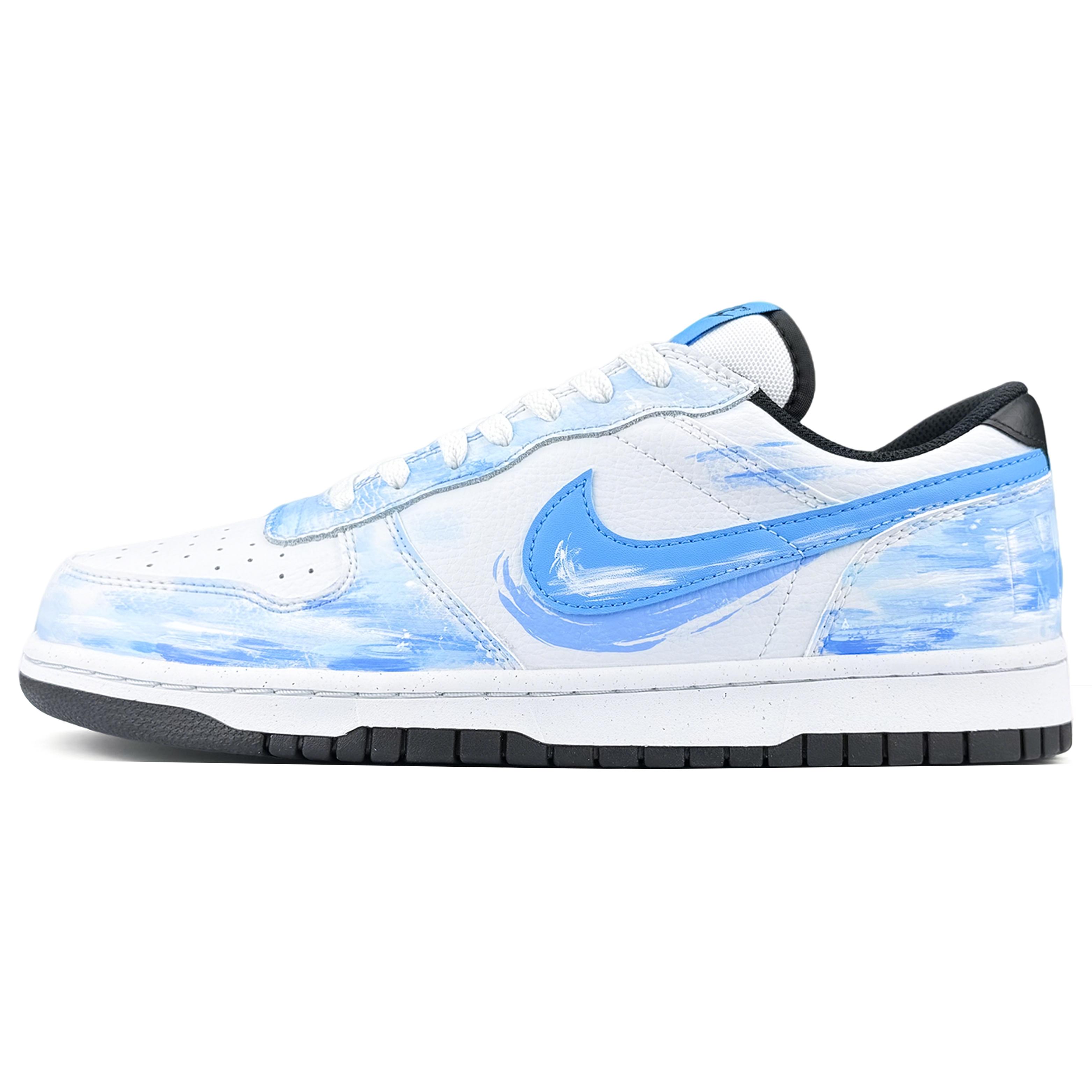 

Nike Big Abrasion Resistant Slip Resistant Low top Skateboard Shoes Men s Bay Blue 355152-107(Team1577-) 44.5