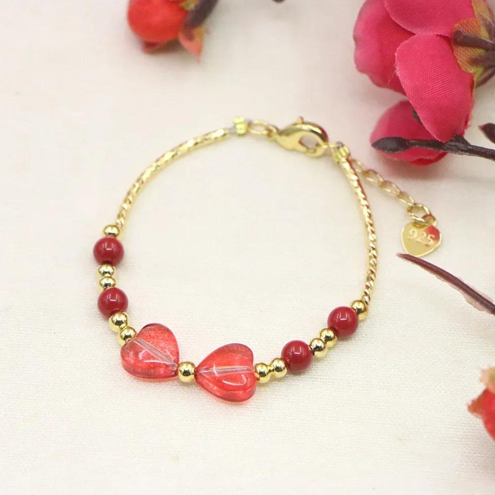 Charm Lovely Bracelet Baby Girls Lobster Clasp Natural Stone Bead Accessories Girls Yoga Christmas Wedding Gift Jewelry Fashion