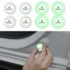 1/2/4Pcs Luminous Car Door Shock Stickers Absorber Cushion Gasket Anti-collision For Renault Koleos Duster Megane 2 Logan Clio S111