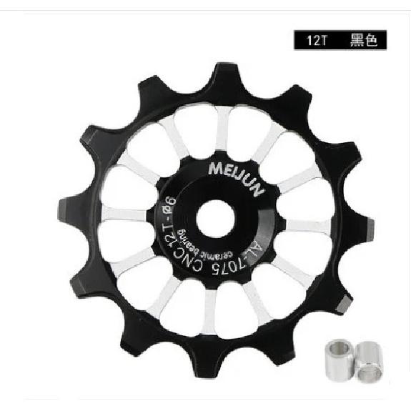 12 Dişli MTB Yol Bisikleti Arka Aktarıcı Seramik Rulman Makara Geniş Dar Dişli Bisiklet Kılavuz Tekerleği Shimano Sram İçin