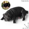 Oenux Kitty Dog Animals Model Action Figure Siamese Husky Pug Rottweiler Puppy Figurines PVC Cute Collection Toy Kids Gift