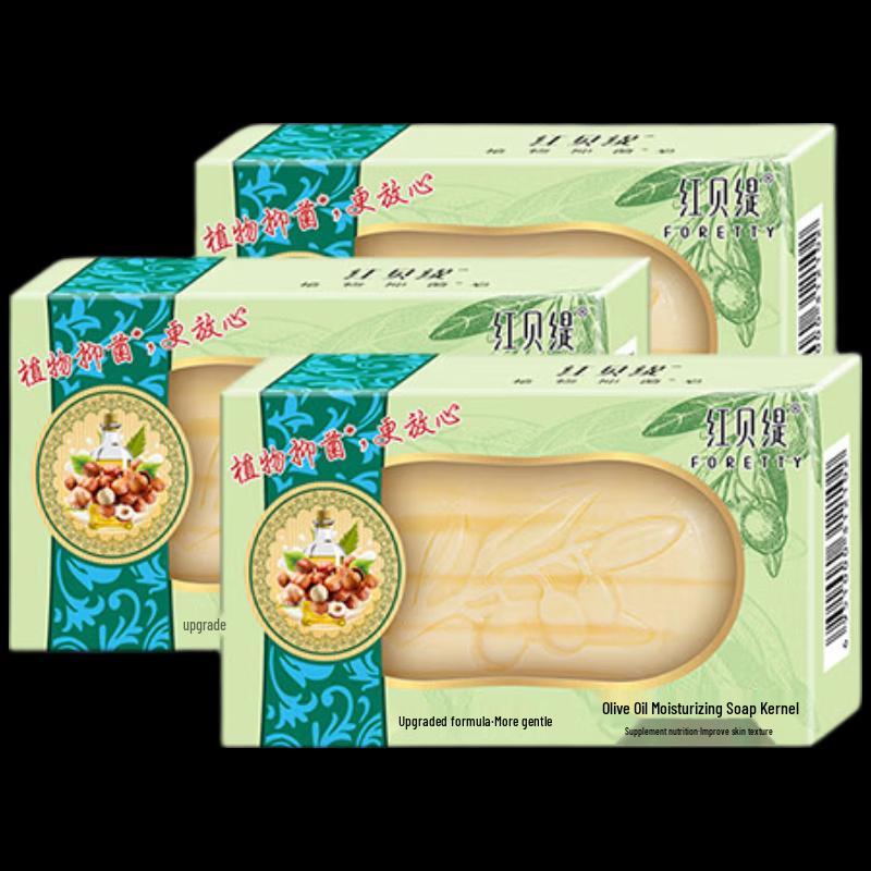 Мыло Foretty Оливковое масло Увлажняющее и Очищающее (5-Pack)
