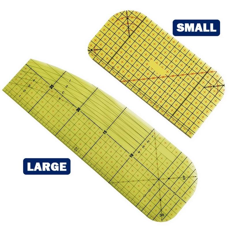 1PCS Patchwork Sewing Tools Hot Ironing Ruler Fabric Measuring Tool Tailor Craft DIY Sewing Supplies Dropshipping