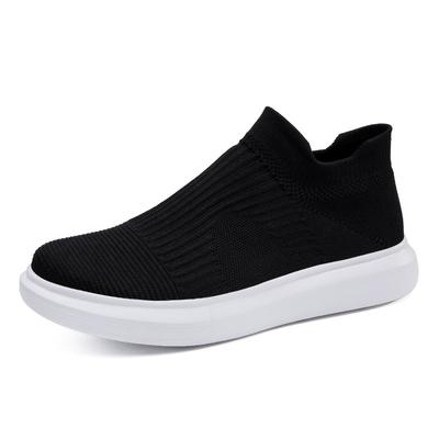 Spring and Summer Men's Shoes One-pedal Fly-woven Shoes Couple Sports and Leisure Large-size Breathable Fly-woven Shoes Women