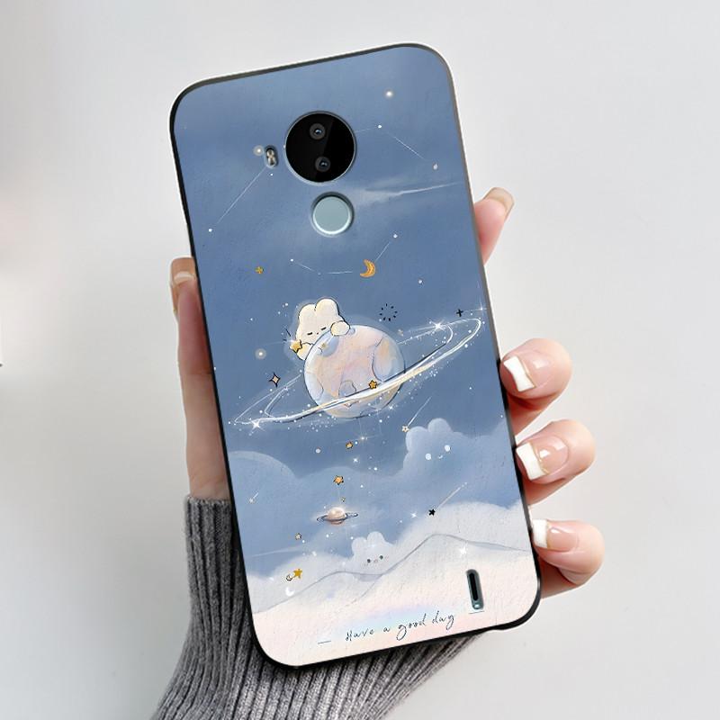 Cute Case For Nokia C30 Capa Coque Printing Shell Protective Cover Soft Silicone Cartoon Phone Casing Fundas