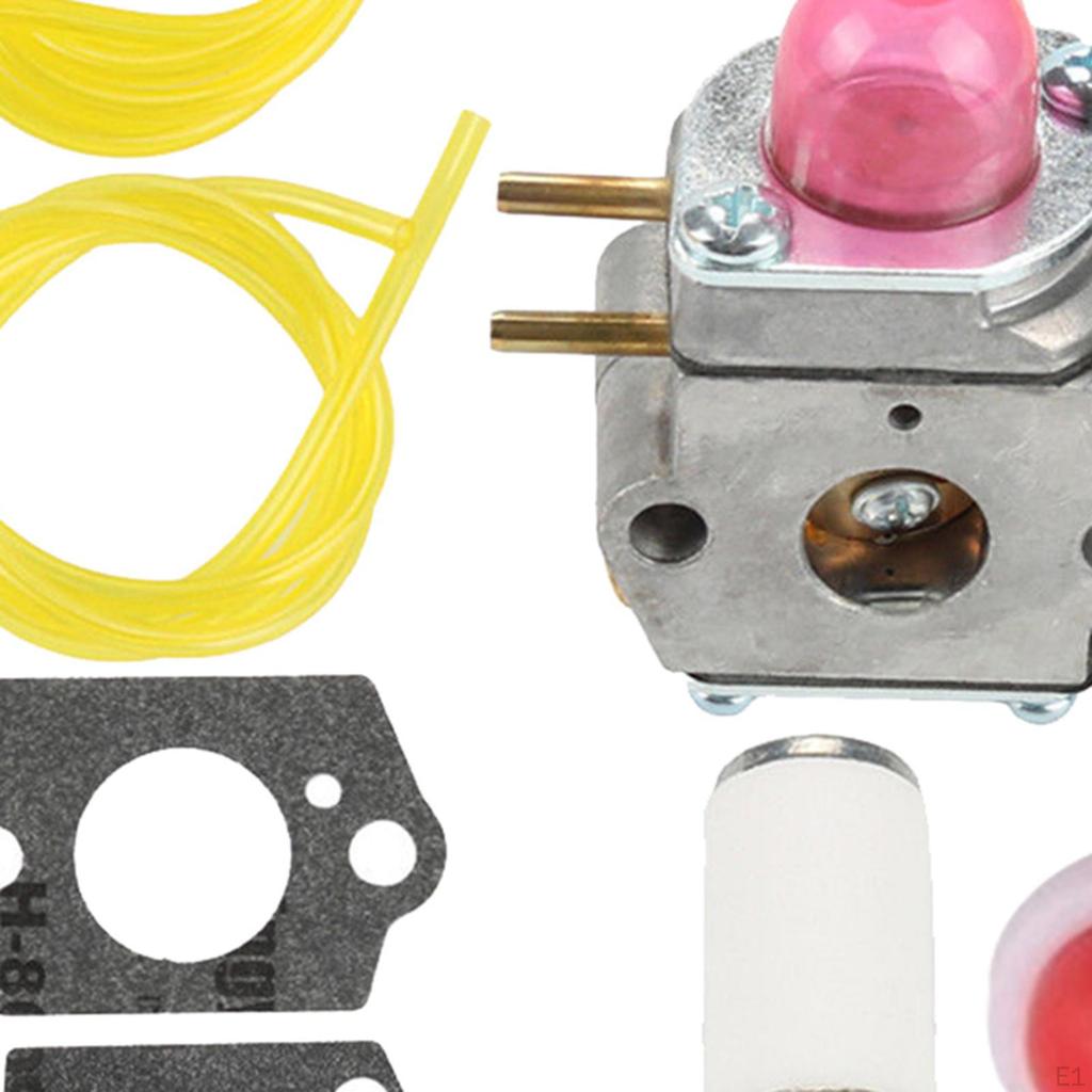 Carburetor Carb Kit 1 Set Replacement Easy to Use Convenient Garden Fittings lawnmower String