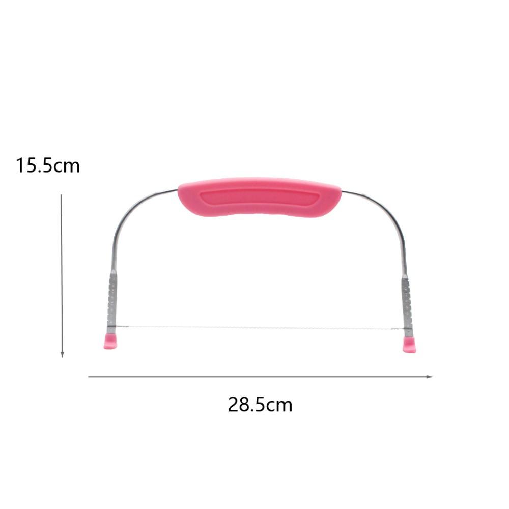 Plastic Handle Cake Cutting Wire Single Line Cake Slicer Cake Baking Tools Cake Leveler  Bread