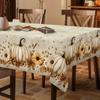 Tovaglia Rettangolare Zucca Vintage per Decorazione Tavolo Cucina Sala da Pranzo Impermeabile Riutilizzabile per Tavoli Interno Esterno