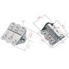 2/10Pcs Stainless Steel Butterfly Hinge Automatic Closing Flush Hinges Rustproof Spring Cabinet Door Window Hinge Home Hardware