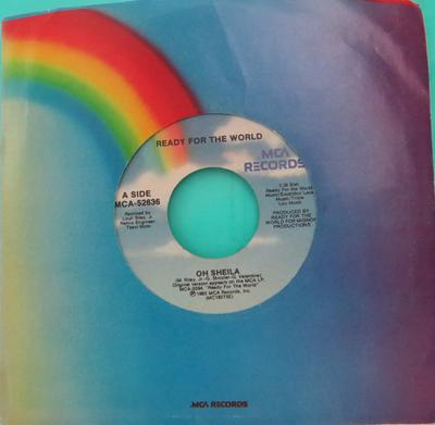 7inch Record READY FOR THE WORLD - Oh Sheila MCA52636 MCA Records 1985 US Dance & Electronica Used