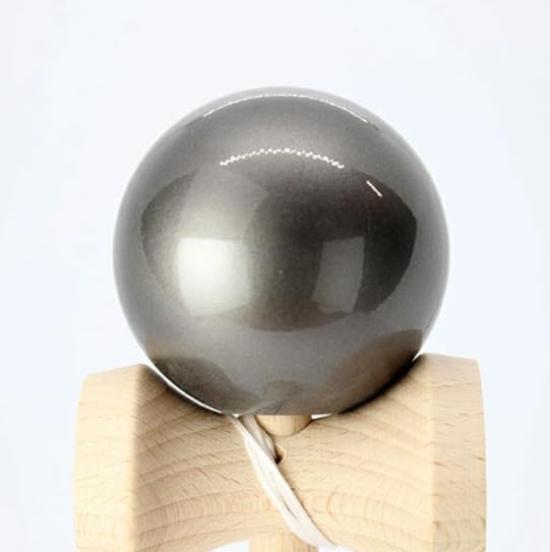 Yamagata Kobo OOZORA Premium Kendama Certified by the Japan Kendama Association for Competition Use (Gunmetallic),