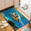 Ocean Turtle Pattern Carpet Mat Rug Non-Slip Area Rug Home Decoration for Entryway Living Room Bedroom Decor Home Rug Mat