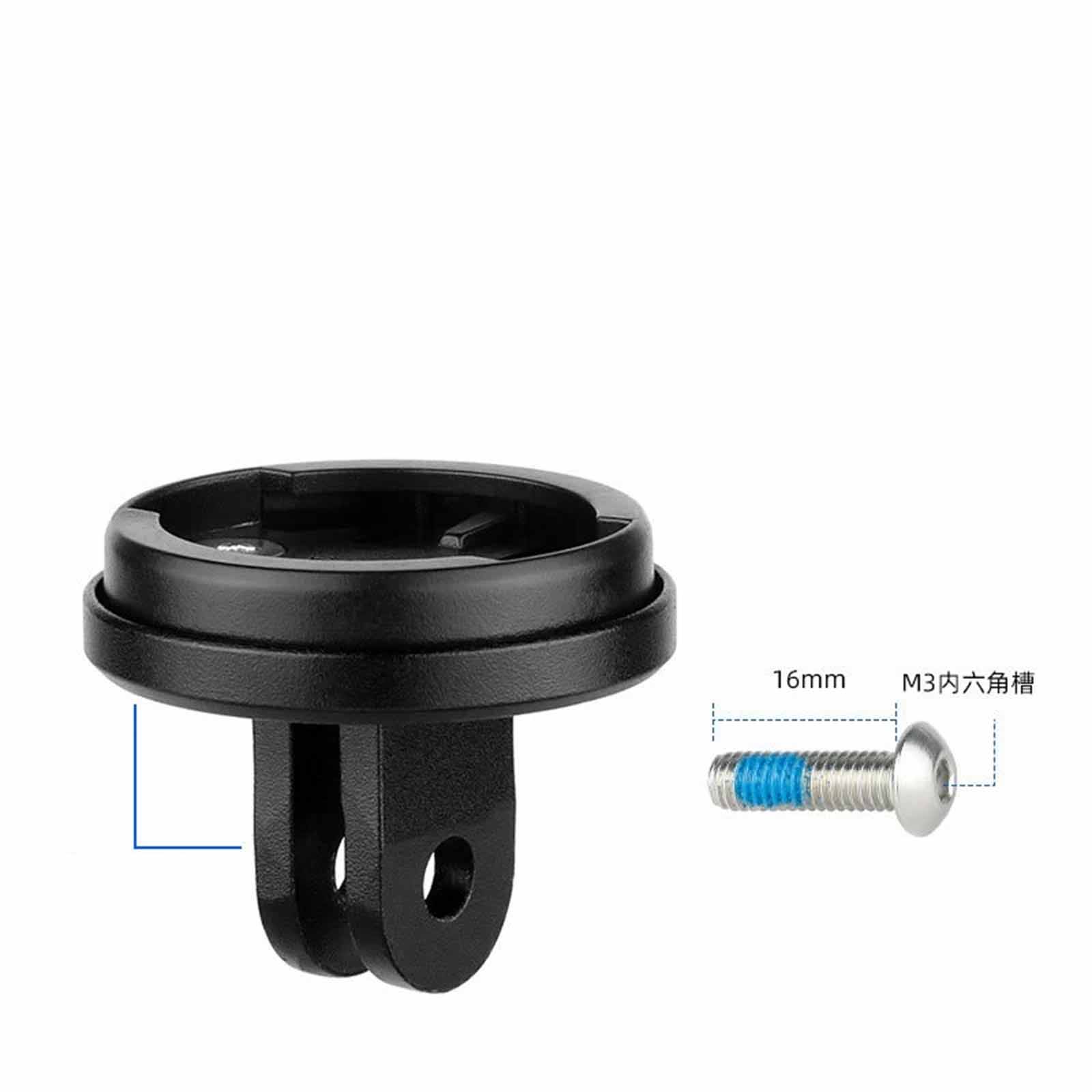 

Bike Speedometer Mount Base – Compatible with Maijixuan Headlight and Adapter, Frame Accessory for Cycling Computers, Sturdy and Versatile One Size