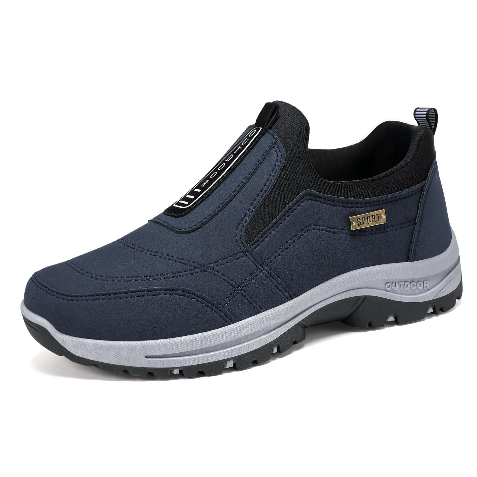 

Men s Plus Size Spring Slip-On Walking and Hiking Shoes 40