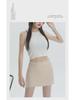 Gonna Midi Snellente a Vita Alta da Donna - Stile Hot Girl Primavera/Estate, Spacco Sportivo Bodycon Anti-Esposizione con Dettaglio Pantalone Fluido.