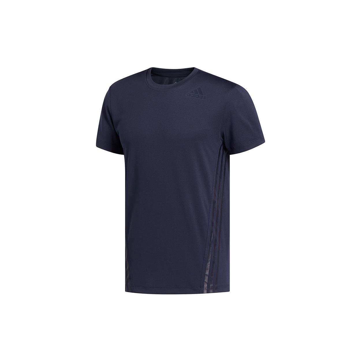 adidas Men s Aero 3s Crew Neck Blue FJ6126 XS