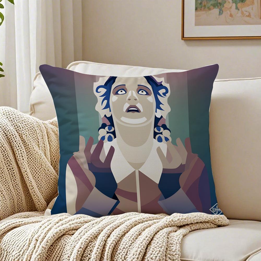 Movie Classic MMetropolis 1927 Cushion Cover Pillowcase Antidustmite Living Room Sofa Decor Cushion Room