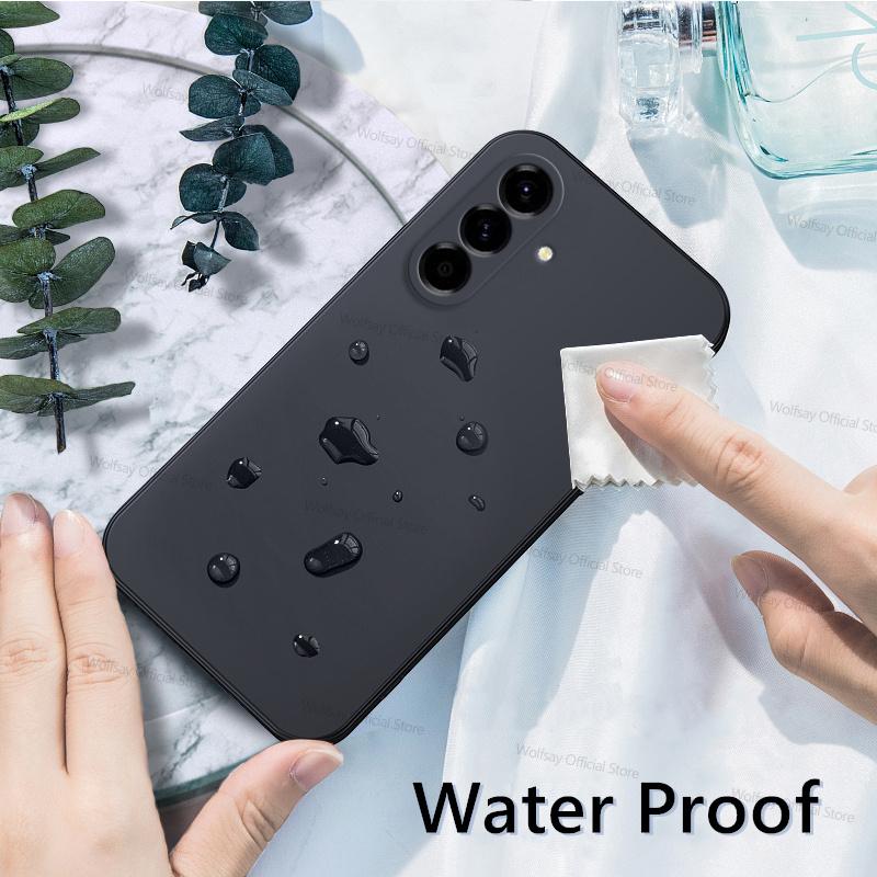 For Samsung Galaxy A17 5G Case Samsung Galaxy A17 5G Cover Cases Luxury TPU Shockproof Liquid Silicone Protective Phone Cover
