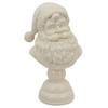Resin Christmas Figurine Festival Decor Santa Head Bust High Quality Santa Bust Statue