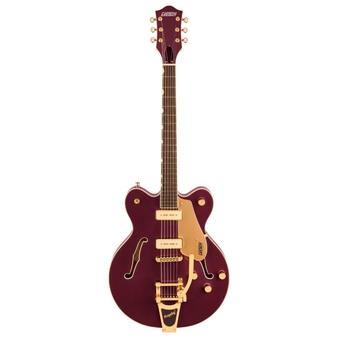 

Pristine LTD Center Block with Bigsby Laurel Fingerboard Dark Cherry Metallic Gretsch Gretsch/Electromatic Double-Cut