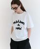 ROLAROLA Maison De Rola Embroidery Loose Fit T-Shirt White