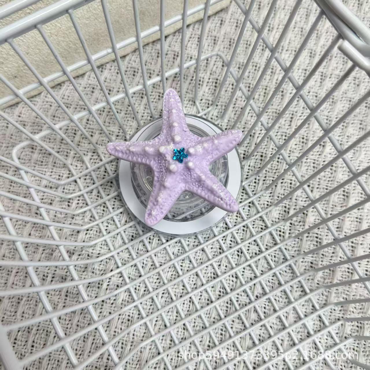 Starfish Pink MagSafe Magnetic Phone Stand and Retractable Desktop Holder
