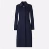 Unisex Professional Mid-Length Wool Blend Overcoat