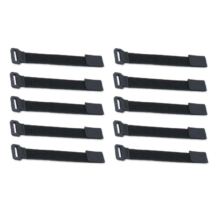 10Pieces Drones Battery Straps with Buckle for Firm Hold and Efficient Operation in Racing Drones