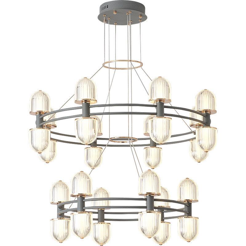 High-End Italian Nordic Designer Chandelier for Living Room, Hallway, Bar, Restaurant, or Bedroom Lighting