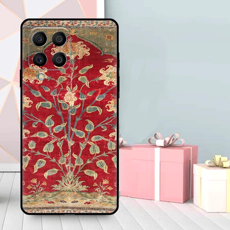 

Чехол с цветочным узором Персидский ковер Для Samsung Galaxy M06 M11 M31 M14 M34 M54 M12 M32 M52 M15 M13 M16 M36 M56 M53 M35 M55 Samsung M32 4G