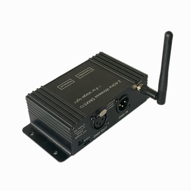 DMX512 Wireless Lighting Controller with LCD: Transceiver, Transmitter, Receiver for Stage Lights
