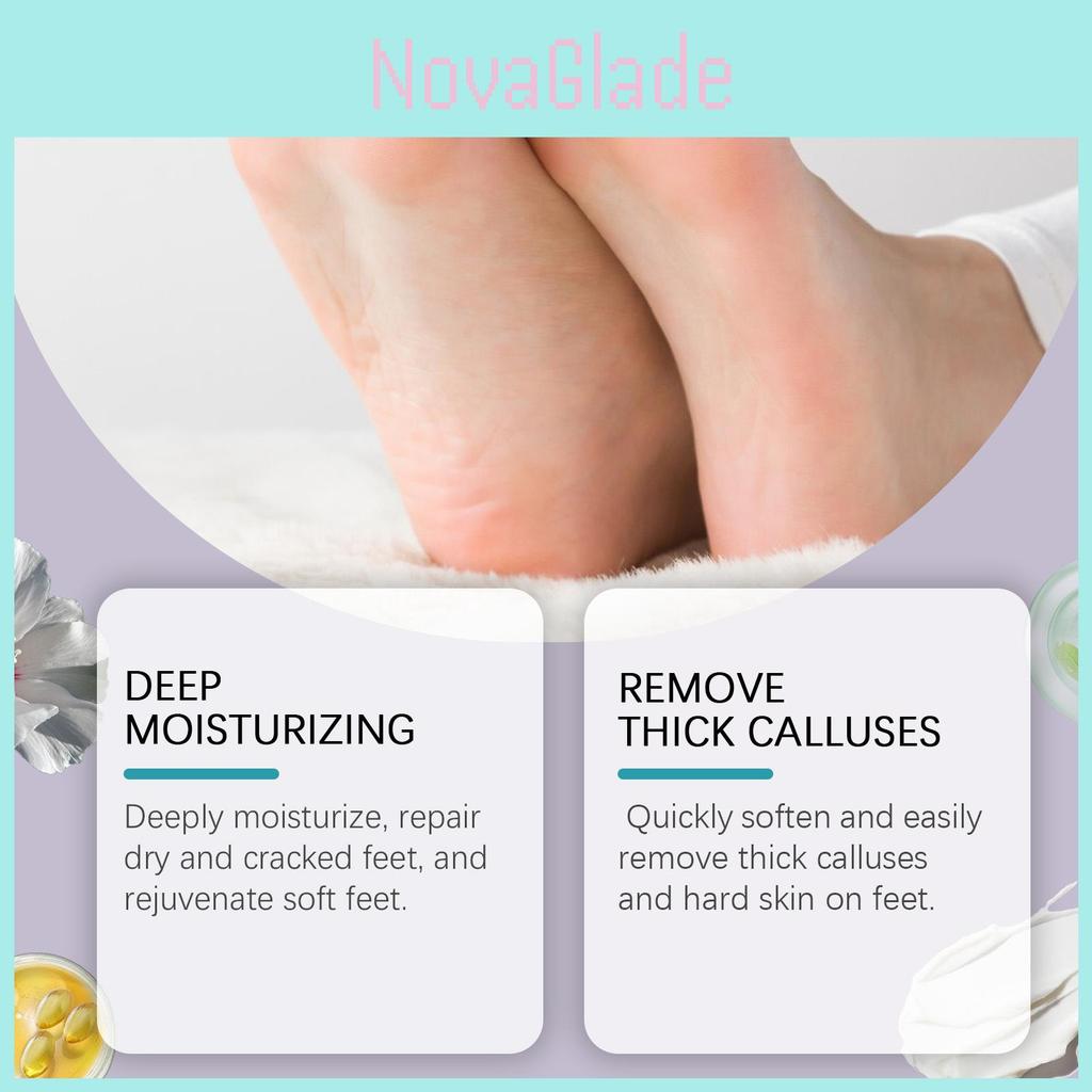 Ouhoe Foot Peel Repair Cream Gentle Moisturizing Softening For Dry And Cracked Skin