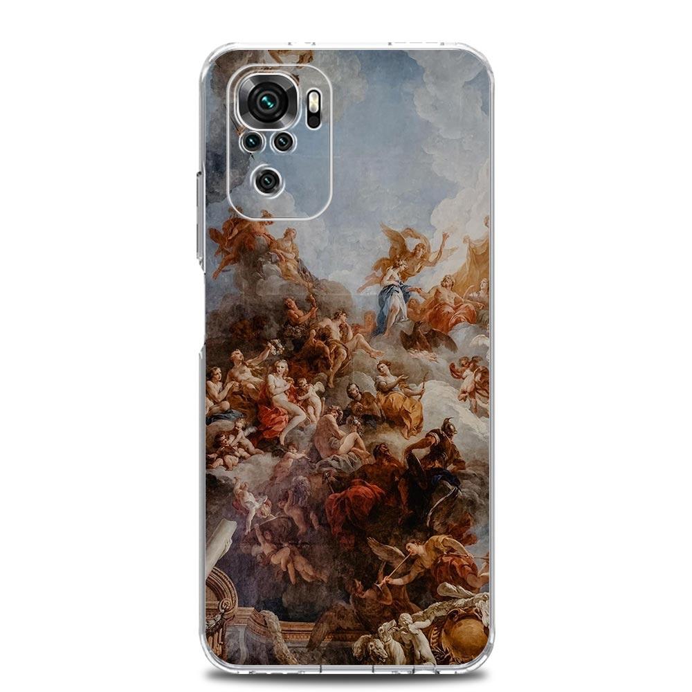 Renaissance-Kunst Gemälde Weiche Handyhülle für Xiaomi Redmi Note 15 14 13 12 4G 10 11 Pro Plus 5G 14C 13C 12C 10C 9A Hülle