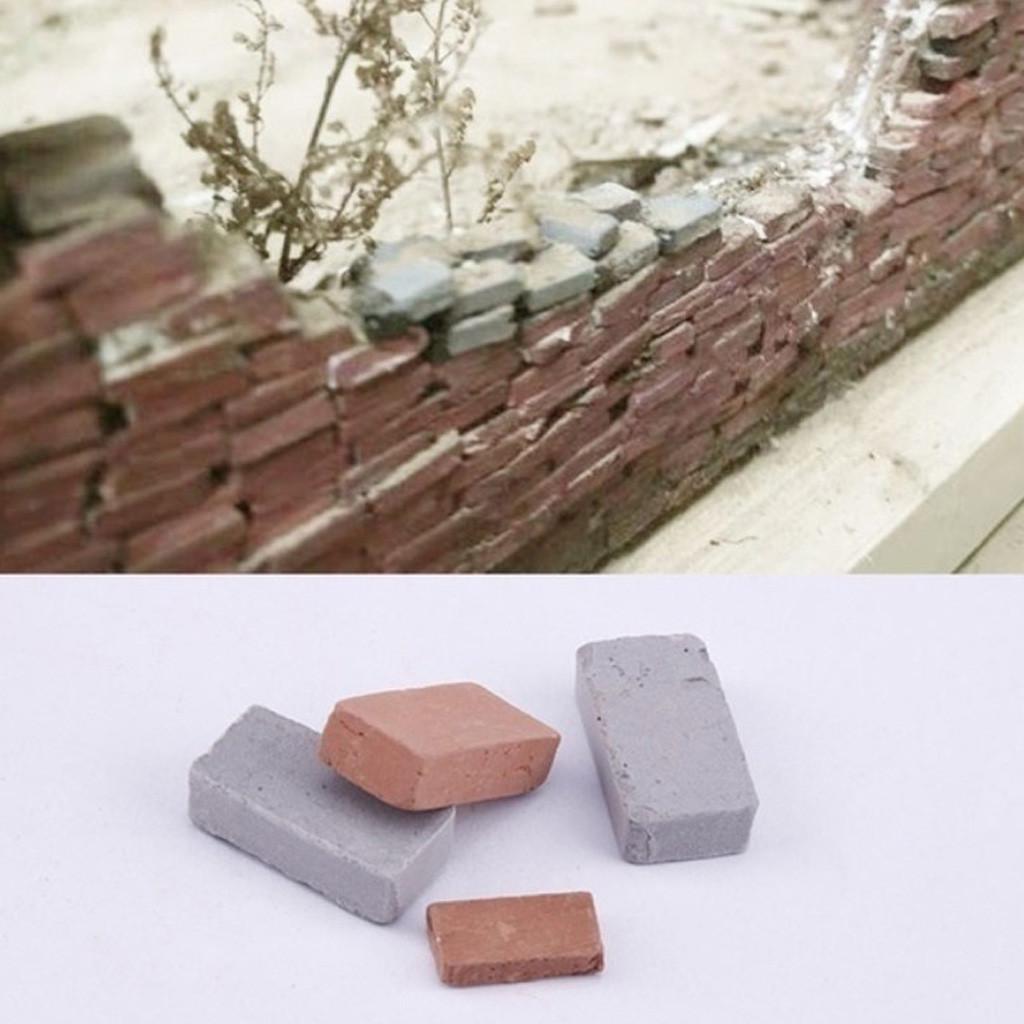 Toy Sand Table Simulation Brick Scenery Diorama Kids Building Miniature