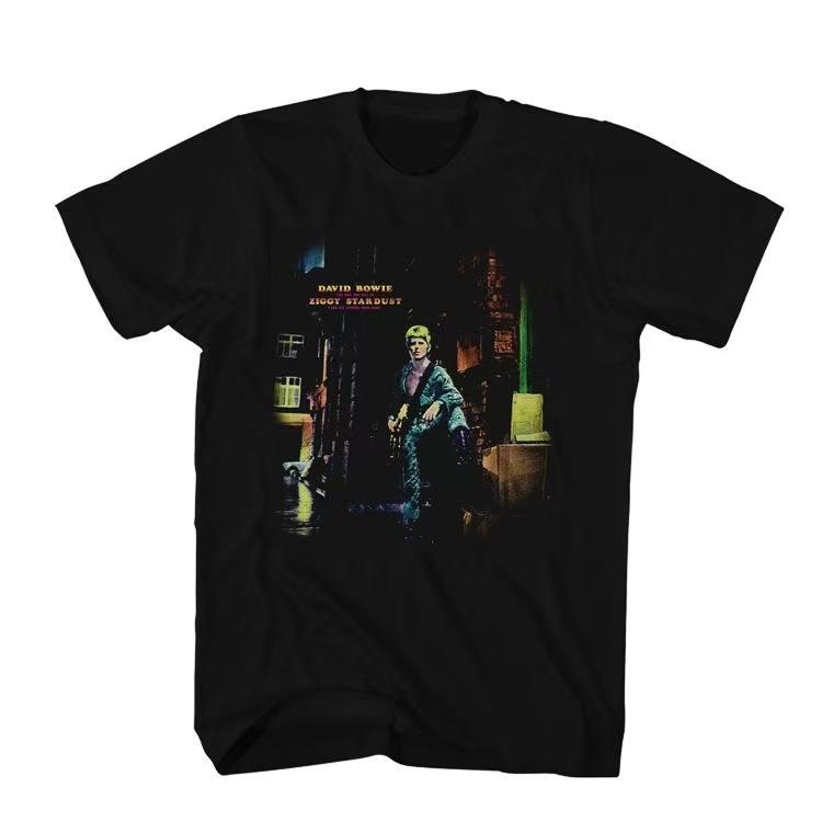 

2025 Summer and Autumn rock band punk print T-shirts loose and trendy short-sleeved men s and women s tops 4XL