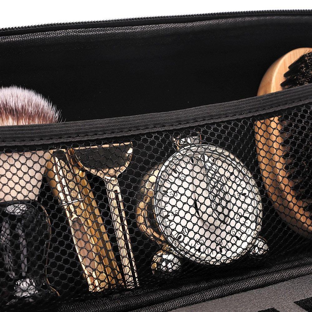 NEW Shockproof Beard Trimmer Organizer Waterproof Large Capacity Razor Travel Case Hard Shell Shaver Bag Home Storage