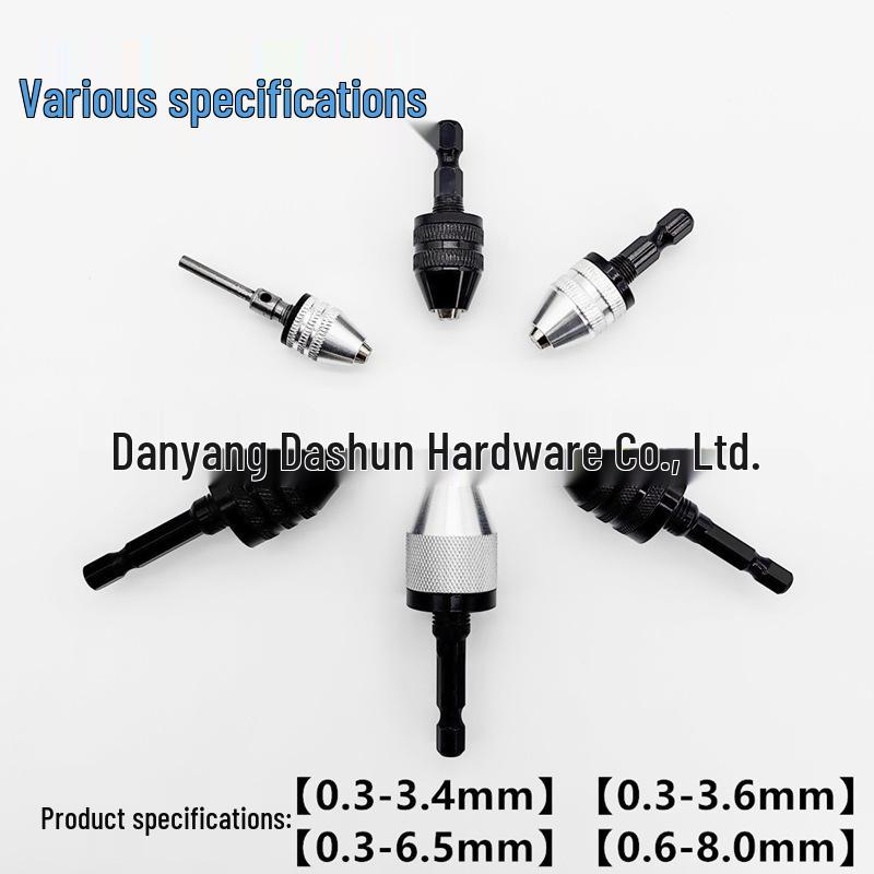 Hex Shank Quick-Change Three-Jaw Electric Grinder Drill Chuck