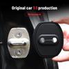 For JAC JS4 JS7 -2025 Silicone Car Door Lock Buckle Protection Cover Elastic Anti-Collision Shock Absorbing Pad