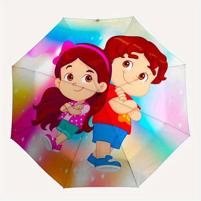 

1pc Friendship Themed High-quality Umbrella,Automatic Opening and Closing Umbrella,Multi-functional Umbrella G0811061