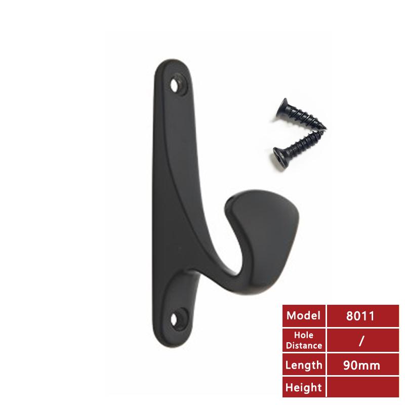 WV Square Matte Black American-style Kitchen Cabinet Handle 128mm Drawer Black Cabinet Wardrobe 7-Character Solid Pulls 287