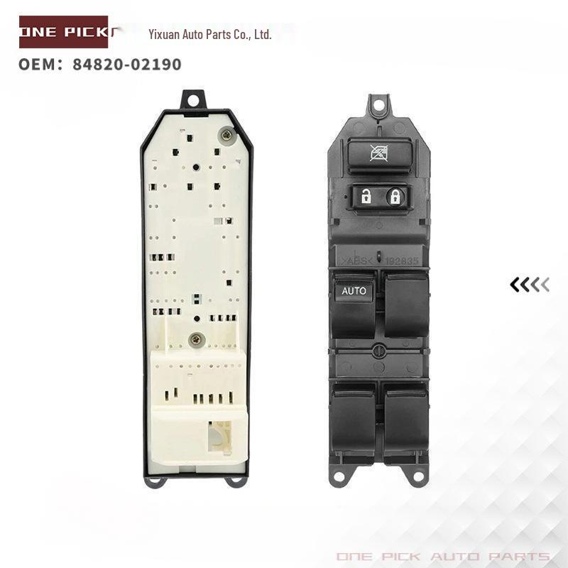 84820-02190: Compatible with Toyota Power Window Master Switch (1998-2002)