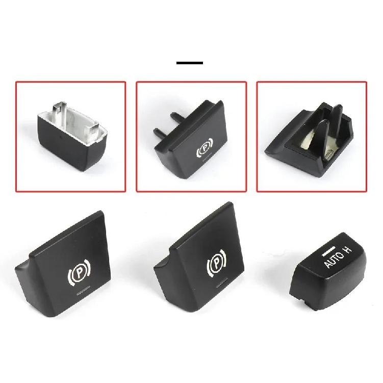 Car Electronic Handbrake Parking Brake P Auto H Button Switch Cover Replacement for BMW X5 X6 F15 F16 Relays 5