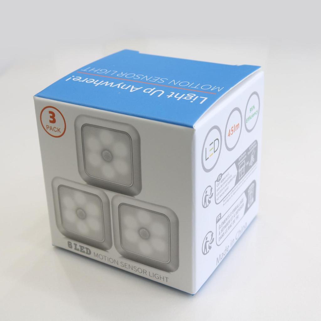 Smart Induction Motion Sensor Light with China-US Patent