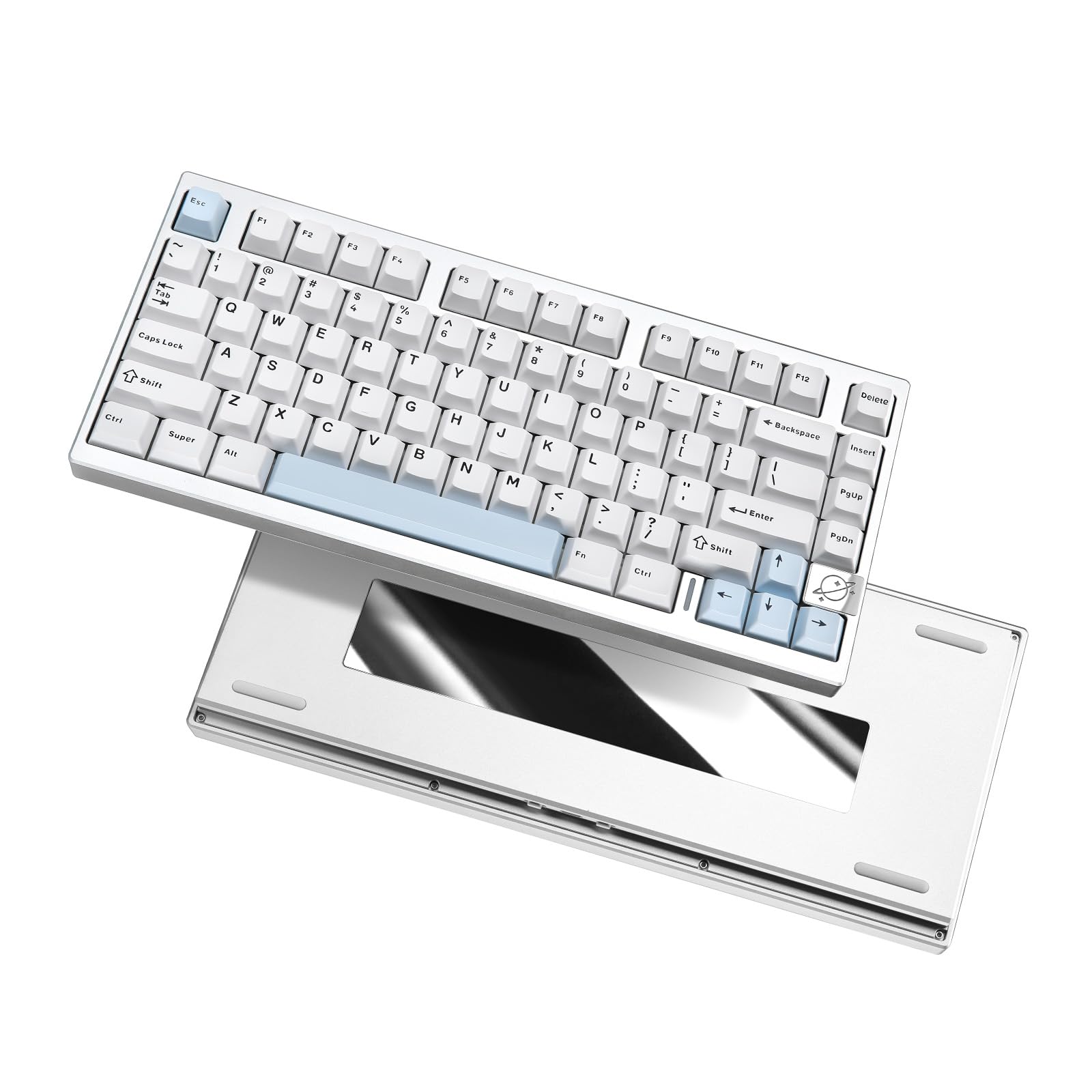 

[YUNZII] AL75 PRO Бездротова клавіатура Синьо-сіра – клавіатура