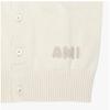 Ami Crochet Logo Men S Cardigan Kn0063
