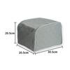 Kitchen Appliance Dust Protector Zippered Polyester Breakfast Cover Padded for
