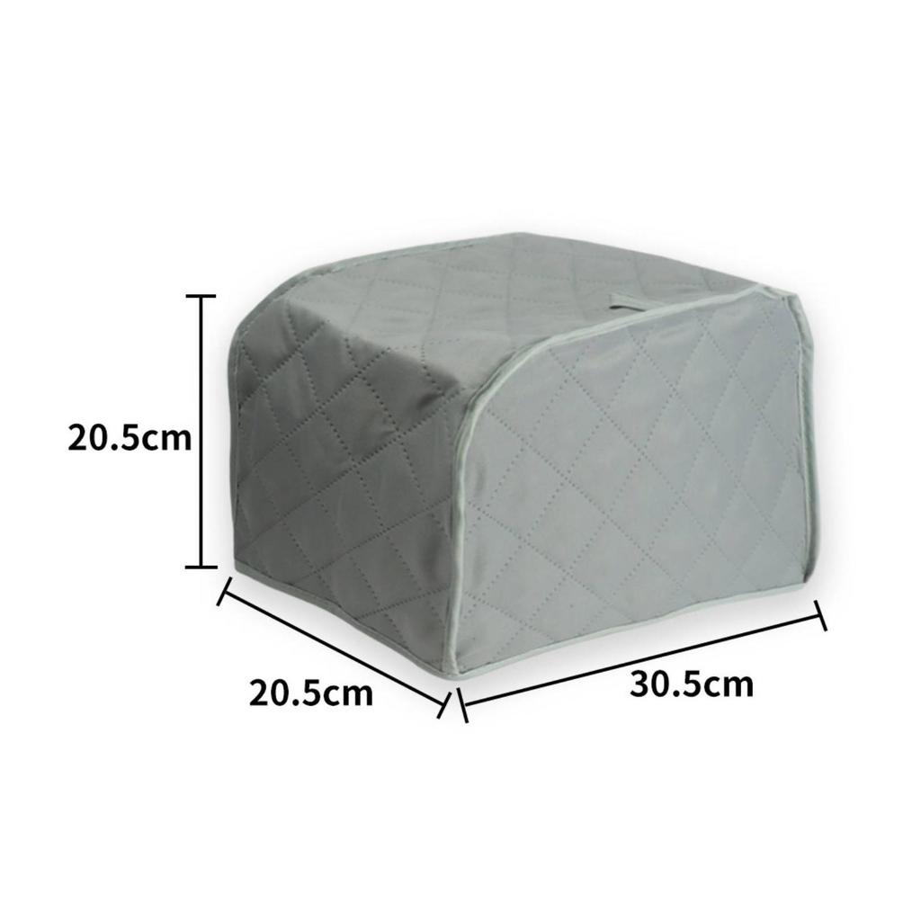Kitchen Appliance Dust Protector Zippered Polyester Breakfast Cover Padded for