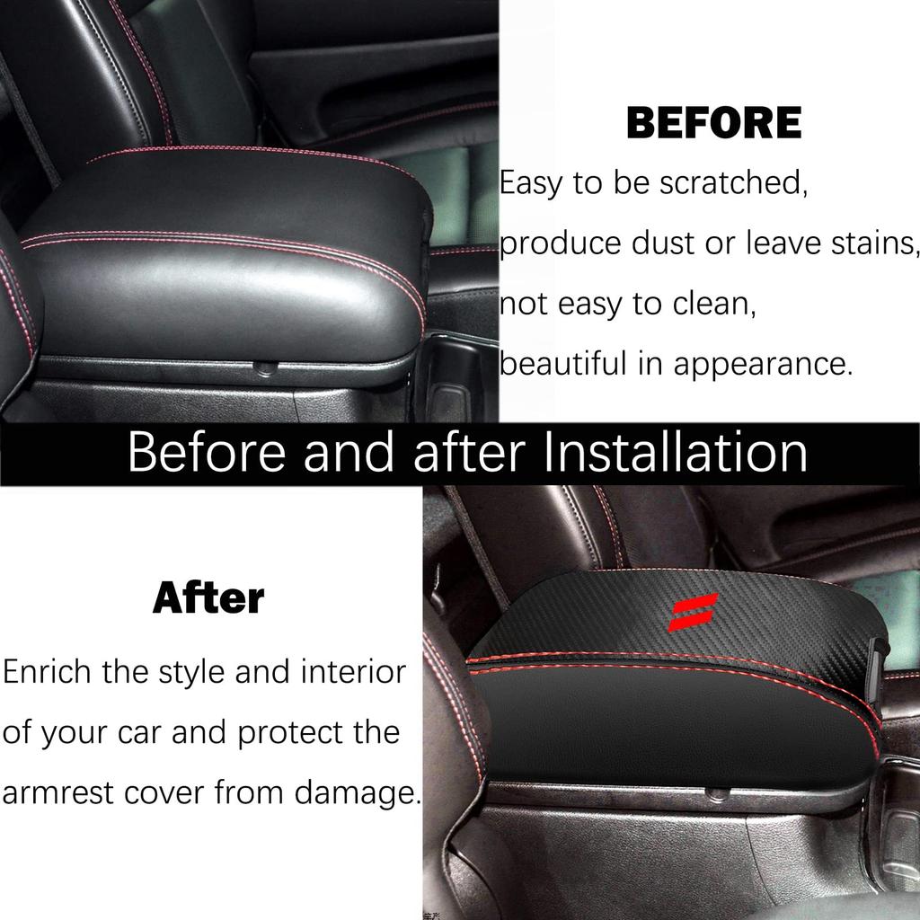 YOSRTER Dodge Durango Accessories 2011-2018 2019 2020 2021 Center Console Armrest Cover Interior Box